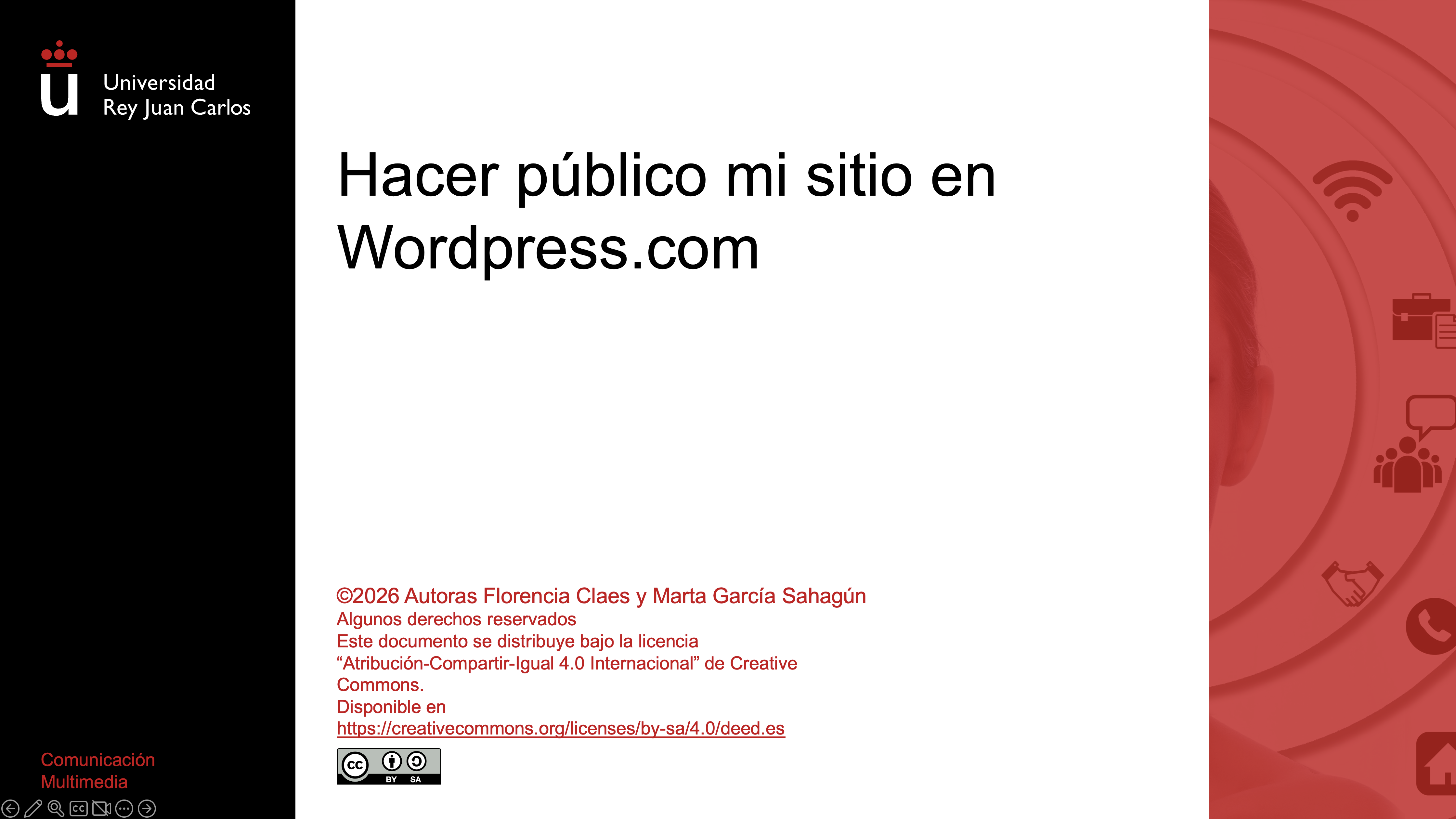 Cómo hacer visible un sitio en Wordpress.com