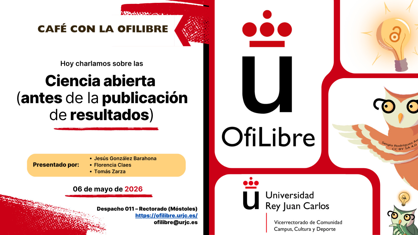 Ciencia abierta (antes de la publicación de resultados) - Café con Ofilibre
