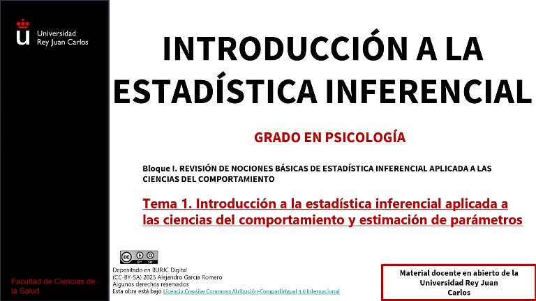 Introducción a la estadística Inferencial