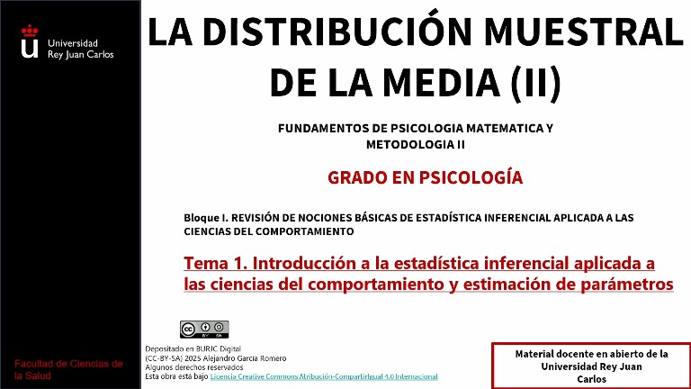 La distribución muestral de la media (Parte 2)