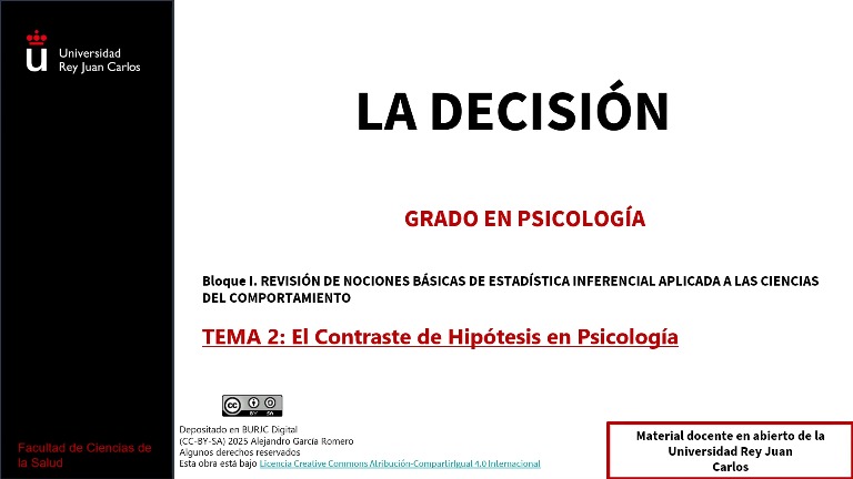 La decisión