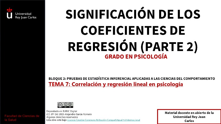 Significación de los coeficientes de regresión (Parte 2)