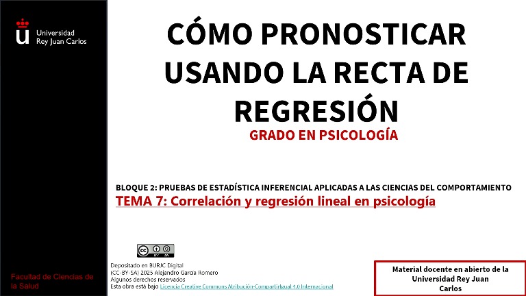 Cómo pronosticar usando la recta de regresión