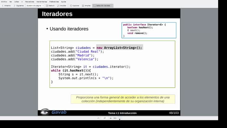 Tema 1 Estructuras de datos básicas. Iteradores