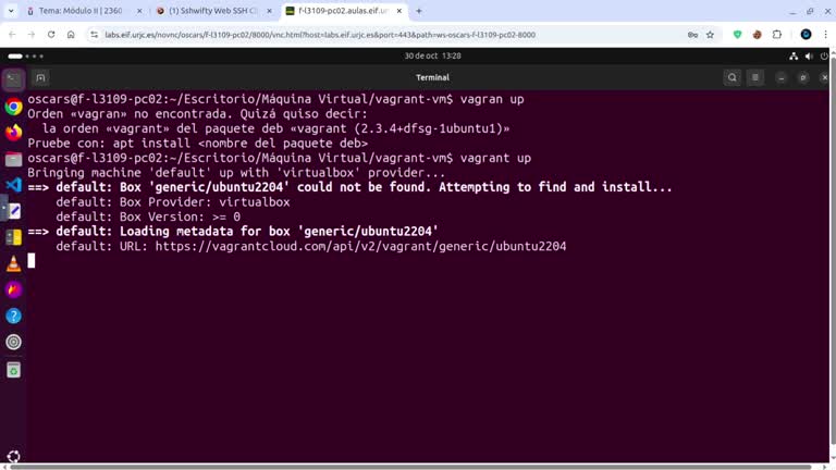 Video píldora - Crear una máquina virtual con Docker