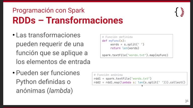 Tema 4 Spark - Video 1