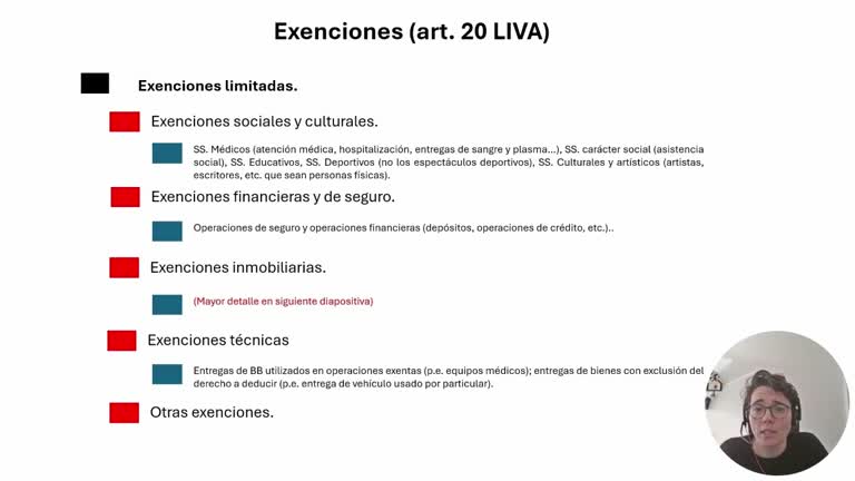 5.4 Exenciones limitadas de IVA