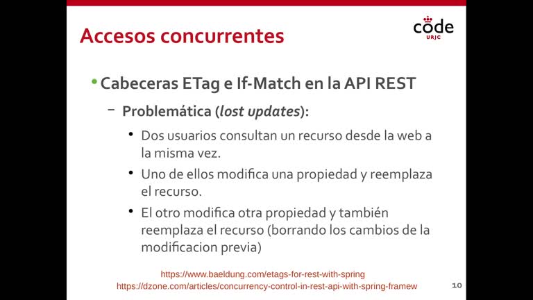 Parte 1 - Tema 2.7 - Concurrencia