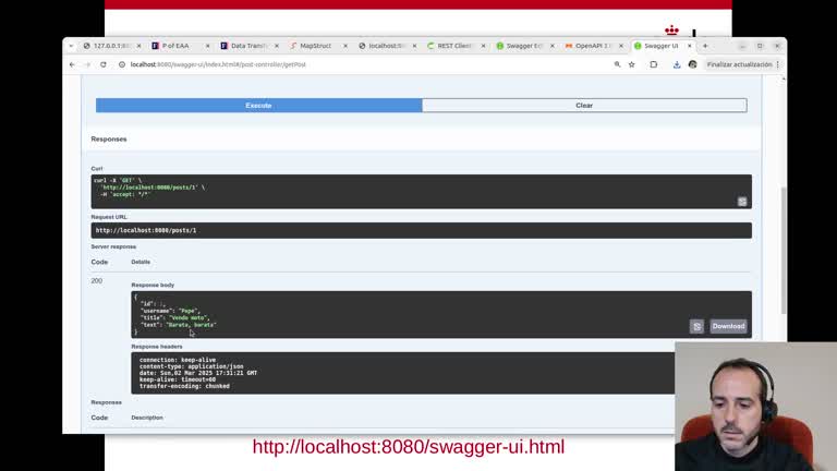 Parte 1 - Tema 4.8 - Documentación de APIs REST