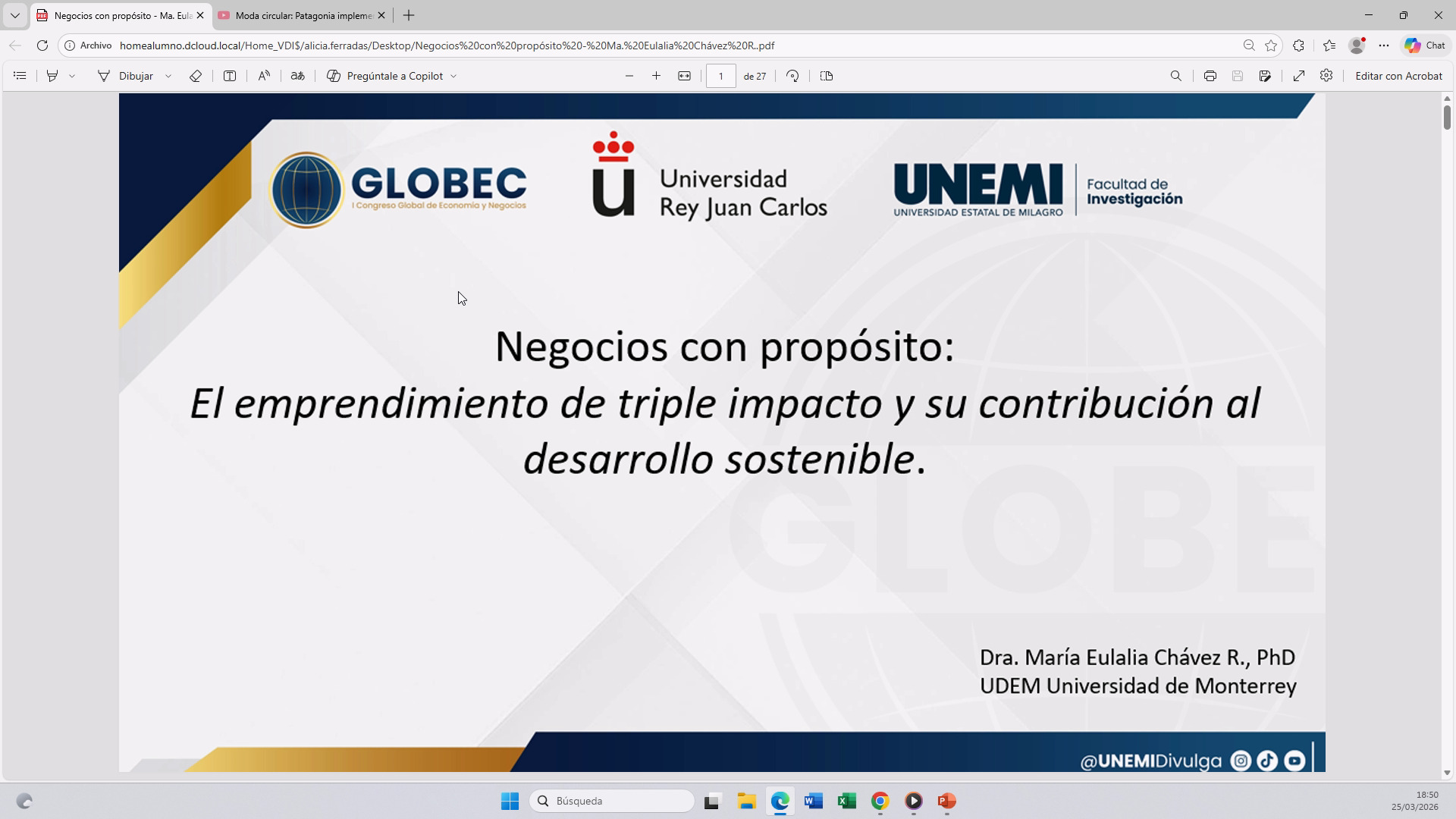 Dra. María Eulalia Chávez Rivera