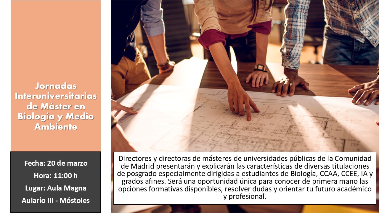Jornadas Interuniversitarias de Máster en Biología y Medio Ambiente