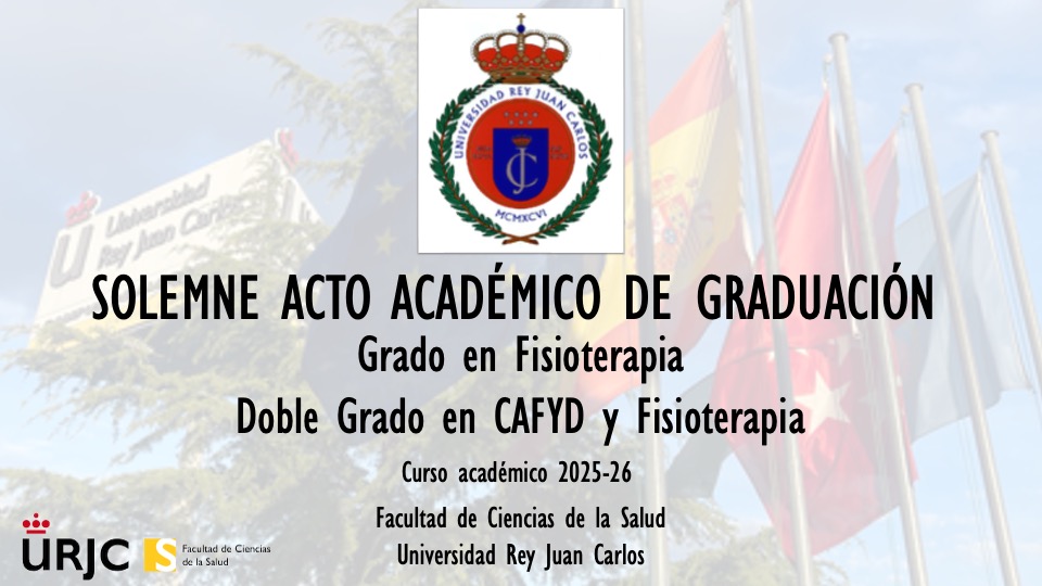 Acto de graduación de Fisioterapia 2
