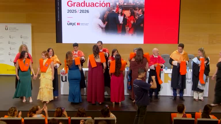 Acto de graduación FCJP II Campus Alcorcón
