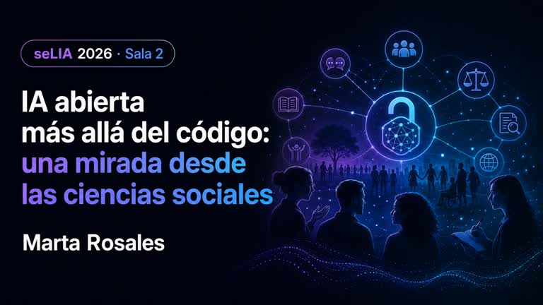 IA abierta más allá del código: una mirada desde las ciencias sociales