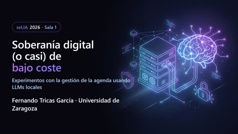 Soberanía Digital (o casi) de bajo coste: algunos experimentos con la gestión de la agenda utilizando LLMs locales