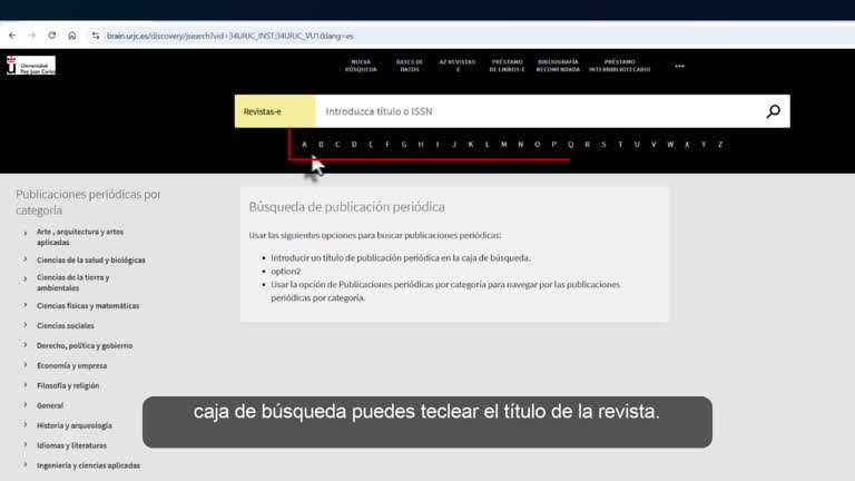 B3. Acceder a revistas electrónicas